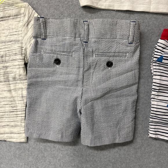 Egg by Susan Lazar Toddler Boy's 5 Piece Shirts & Shorts Summer Lot 2T NWT - Picture 9 of 16
